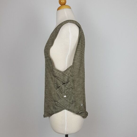 Lululemon Thank Top Green Small - Picture 1 of 6